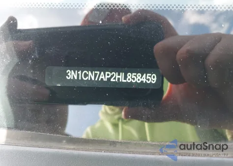 2017 Nissan Versa 1.6 S from USA, damaged, VIN 3N1CN7AP2HL858459